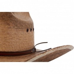 Cowboy Hats Western Cattleman Straw Cowboy Hat for Men - CQ12DVTY5VN $54.99