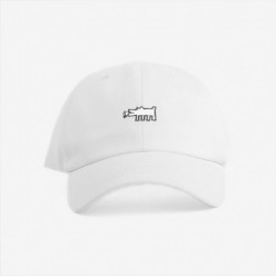 Baseball Caps Classic Style Baseball Cap Cotton Adjustable Unconstructed Dad Hat Men Women Multiple Patterns - White3 - CH194...