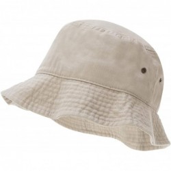 100% Cotton Bucket Hat for Men- Women- Kids - Summer Cap Fishing Hat ...