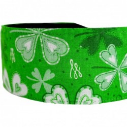 Headbands Luck of the Irish St. Patrick's Day Cute Shamrock Print Headband - C011402C0SL $13.45